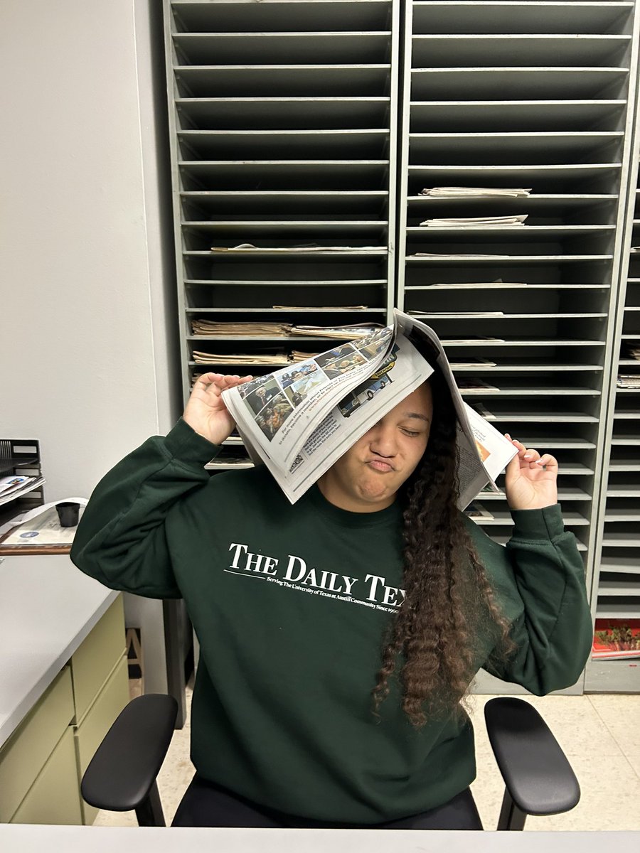 morgan_severson's tweet photo. I am incredibly excited to announce my position as Managing Editor of THE most awarded college newspaper in the nation, The Daily Texan, this fall! I am speechless and I just want to say thank you to everyone who helped me get here 🗞️🧡 https://t.co/YcxVP5oqYz
