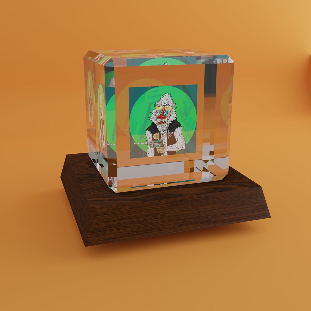 ArcLabs3D's tweet photo. Hope to bring a fully developed set of choices and styles for rendered and minted 3D #NFT displays and #Cardano $ADA to start. Minted NFT would include rendered mp4 and 3D object file compatible with @UnrealEngine for starters. 

#WIP #Mandrillz #KWIC #MysticMonks #ArcLabs3D https://t.co/tB8yqCBe5F