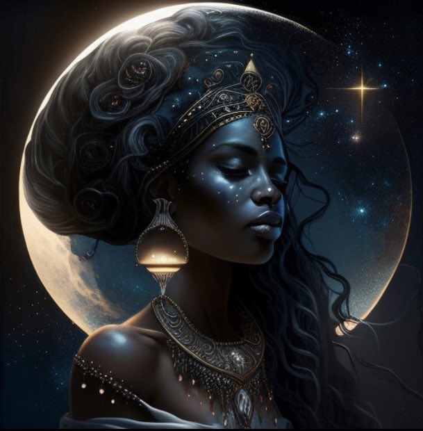 thesugaplummgod's tweet photo. Rest up, loves♥️✨♥️Make if a great weekend😊✨♥️😛#AbayomiTheGoddess @TheYomiCrystal #thecrystalgoddess #goddessAIArt #goddessAIArtist #yomiandMidjourney @midjourney #AIArt #AIArtist #thegoddessspeaks #iamthegoddess #iamthependulum https://t.co/1B7eFJ8fqK