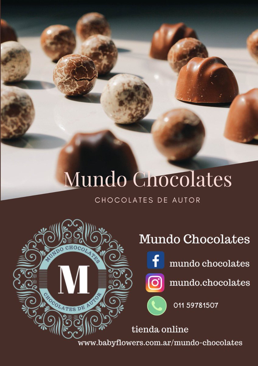 BabyFlowersGift's tweet photo. Arranca el fin de semana 🙌🏼
¿Cuál es tu antojo de hoy?

#marroc
#chocolateconalmendras
#chocolateconleche
#semiamargo
#chocolateblanco
#siemprechocolates
#QuieroMundo
#quierochocolates
#chocolateartesanal https://t.co/jmSlBBLBfZ
