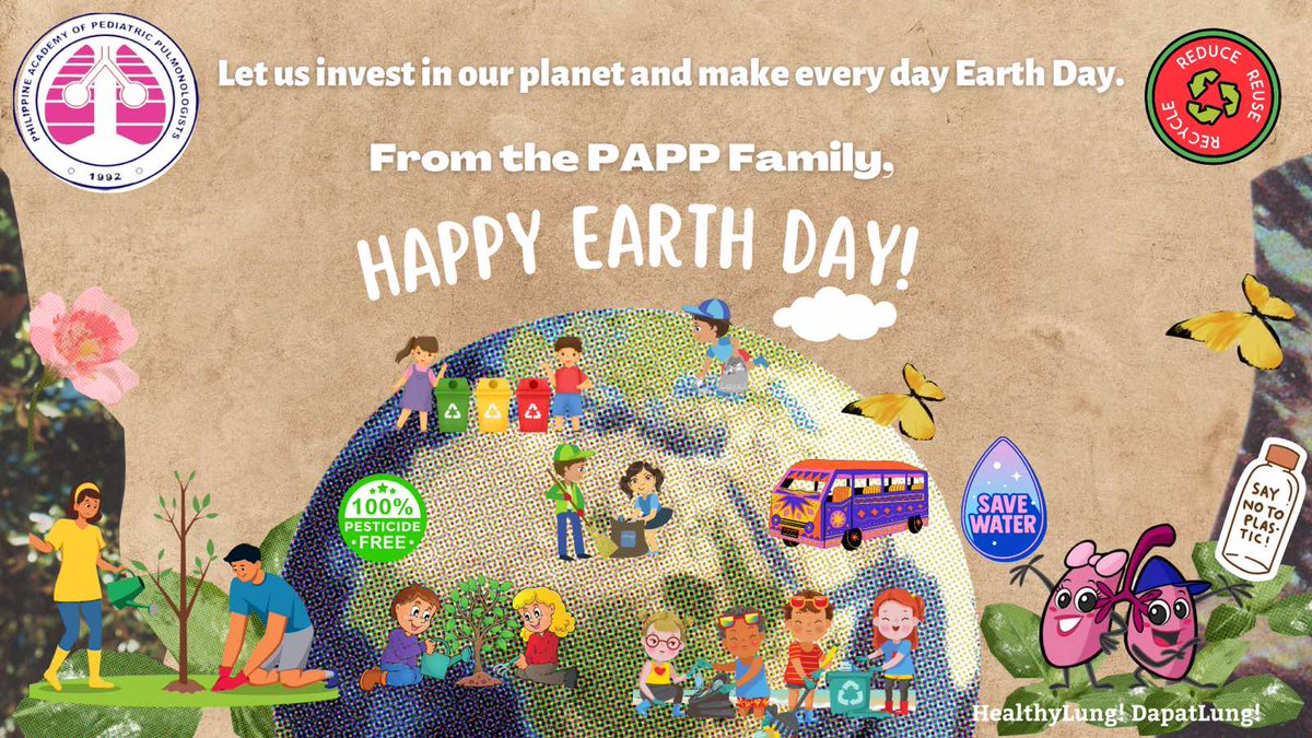 PAPP1992's tweet photo. In celebration of Earth Day, PAPP reminds everyone to “Invest in Our Planet” which is the theme of this year’s celebration. Let us all take action against the climate crisis and invest in our planet to ensure a clean and healthy earth for future generations. https://t.co/xJUxv755D2