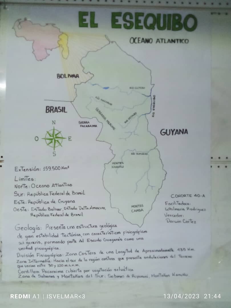 isvelmar's tweet photo. UEMR Edmundo Arencibia Alternativo Base De Misiones Bello Horizonte. Maracay-Estado Aragua. Parroquia Pedro José Ovalles. Actividades. 
Cohortes 40A y 40B  #ElEsequiboEsVenezuela. 
#MisionRibasGirardot. https://t.co/dmdGFqd497