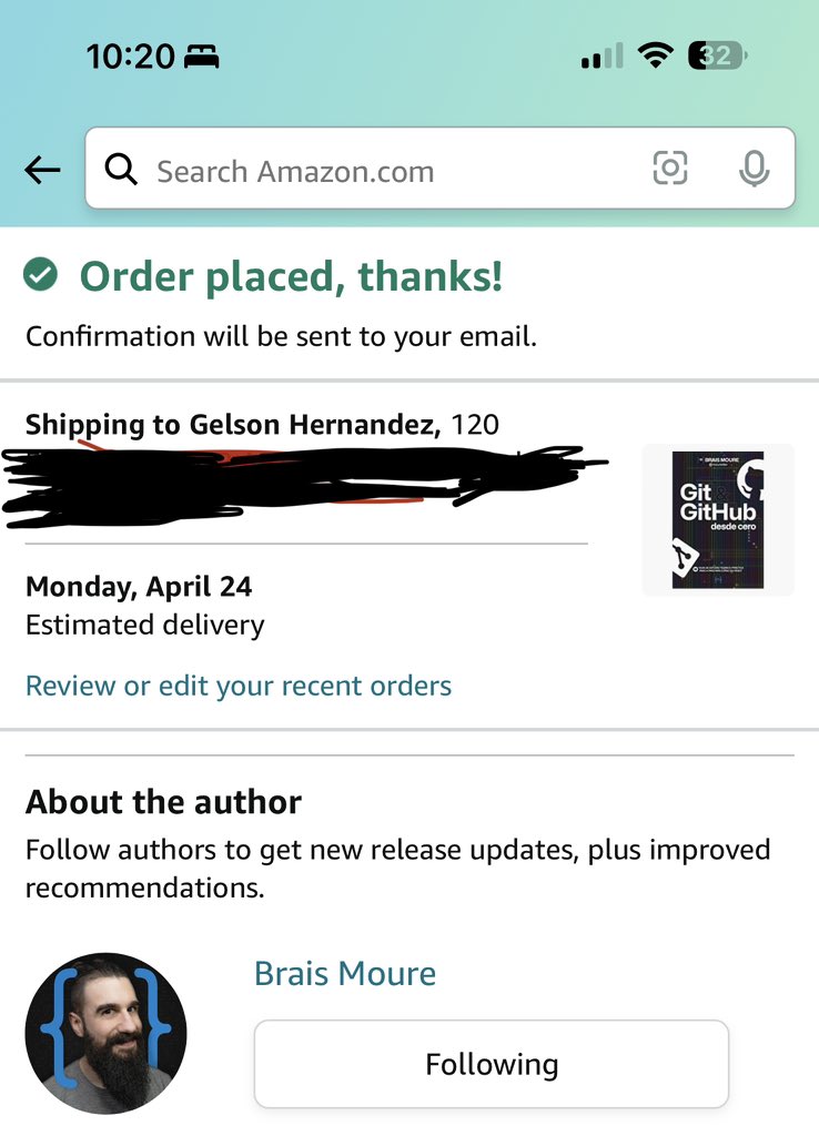gelsonhz's tweet photo. @MoureDev  desde North Carolina, USA.  Lo espero con mucha ansia. 👍🏻💪🏼 https://t.co/OIGlK6rwKR