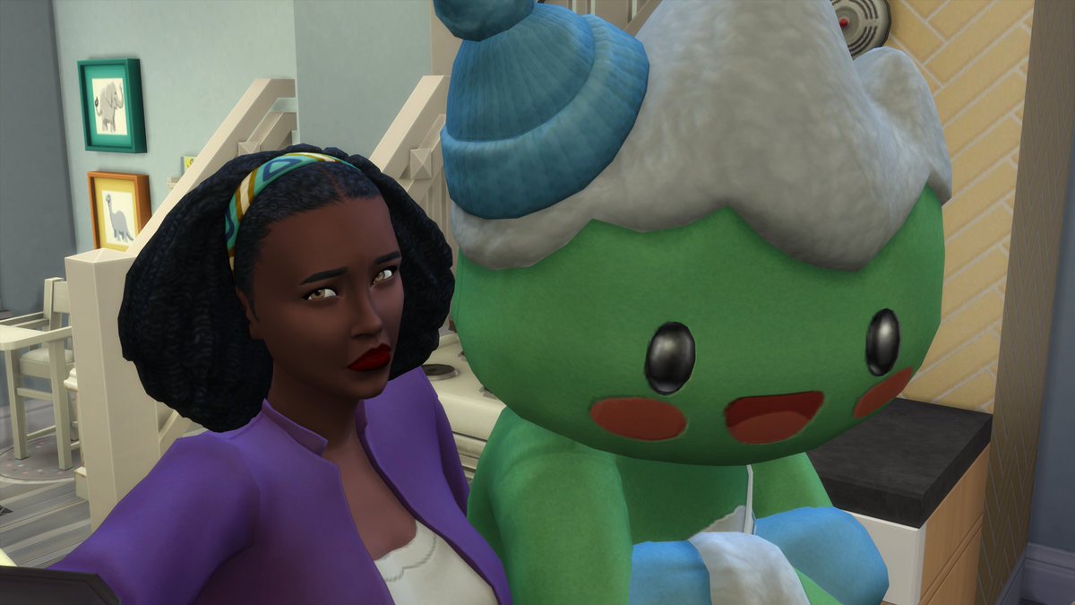 SimmerDre's tweet photo. LIVE now! 10 kids away from a new house! Cozy Chaos with the Masked 100 Infants Challenge. 15/100 babies. Daddy gallery #DBD2 ♥ !masked
Most recent unmasking below: went from Mint Green Yamachan to CUTE red eyed daddy to even CUTER little Junior Mint!! https://t.co/dEVpxHirr4