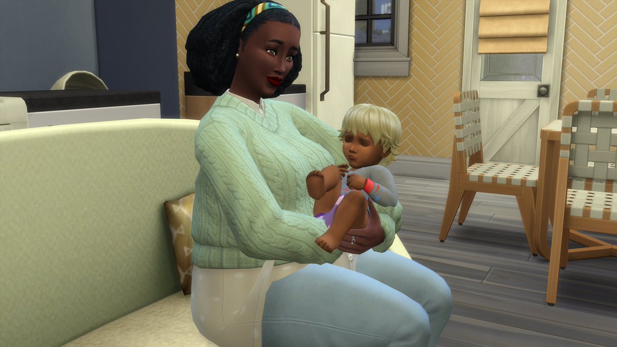SimmerDre's tweet photo. LIVE now! 10 kids away from a new house! Cozy Chaos with the Masked 100 Infants Challenge. 15/100 babies. Daddy gallery #DBD2 ♥ !masked
Most recent unmasking below: went from Mint Green Yamachan to CUTE red eyed daddy to even CUTER little Junior Mint!! https://t.co/dEVpxHirr4