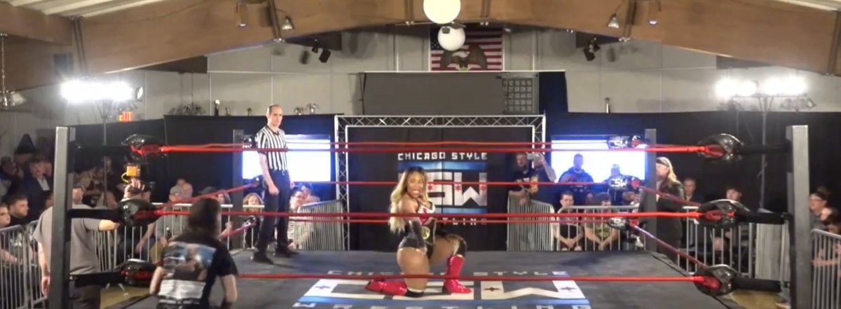 NVhowlingWolves's tweet photo. #CSW2ND
Championship Triple Threat
@Shalonce_Royal v @thebombshelly v The Champ @REALSierra_
#AndStill Champ Sierra!!
Really fun & chaotic Match!! All 3 got spotlighted in this one!!
Stellar Championship Match!!
Watch on 📺 @indiewrestling
📸 @ChiStyleW https://t.co/yHDFMA9jXi