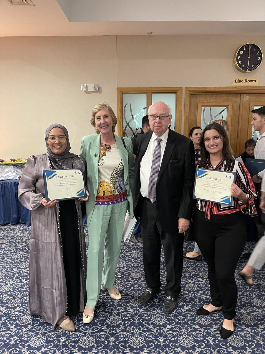MaryamInMed's tweet photo. Finished my last shelf exam yesterday, celebrated Eid this morning, and received ACOG District 12 Medical Student Award this afternoon! Appreciate all the support from wonderful faculty like Dr Martinez, Dr Runowicz, and Dr Simpson! 

And Eid Mubarak to all those observing💖💓 https://t.co/aw9PIrdvZK
