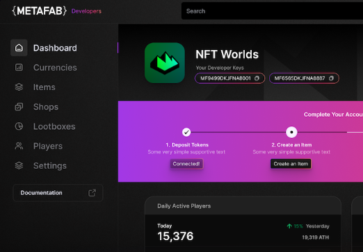 Dollieverse's tweet photo. Many of us are attracted to web3 gaming because it recaptures a nostalgic wonder and novelty we've chased after since childhood. @nftworldsNFT + @tryMetaFab might just be the concoction to capture that lightning in a bottle again that we're searching for. Story time 🧵👇 (1/19) https://t.co/e8N807VrKS