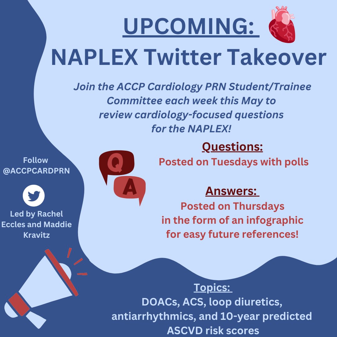 Join us for our NAPLEX Twitter Takeover this May!