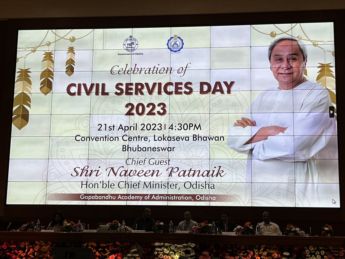 Satya0168's tweet photo. Great to hear Amarieet Sinha's insights on preparing Civil Services for transformative governance at the Civil Service Day Address.Exciting times ahead for India's bureaucracy as they gear up to lead the nation towards a brighter future! #CivilServiceDay #TransformativeGovernance https://t.co/9ivUGEvEyz