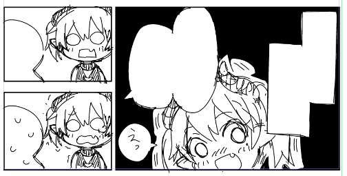 サキュバスちゃんの表情描くの楽しい^ω^ 