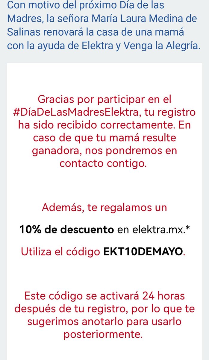 FlirtyEverdeen's tweet photo. @RicardoBSalinas @MLMSalinas @ElektraMx @VengaLaAlegria @designweekmex Ya quedó 😻bendiciones!!! https://t.co/Y1gDrWnM6I