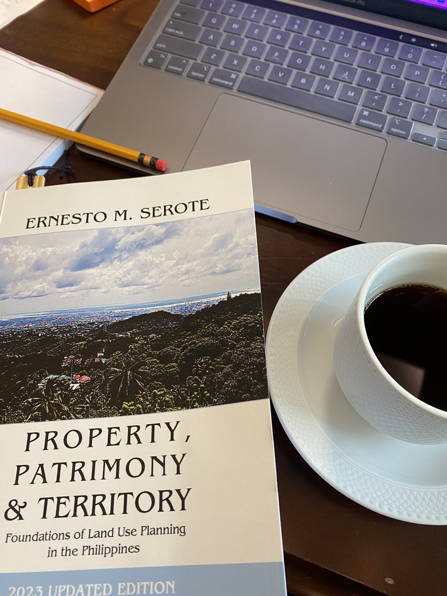 AlfredVargasPH's tweet image. I never thought I would soon get used to online classes.

Coffee, textbook, paper and pencil are my companions this zoom class today of our PLAN 203 course by Prof Ernesto Serote.

#roadtoPhD #urbanplanning #learningneverstops #UPdiliman #SURP