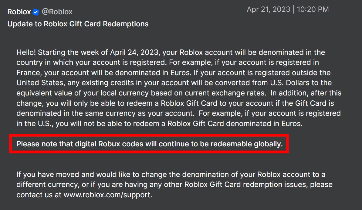 Roblox Digital Gift Code for 800 Robux [Redeem Worldwide