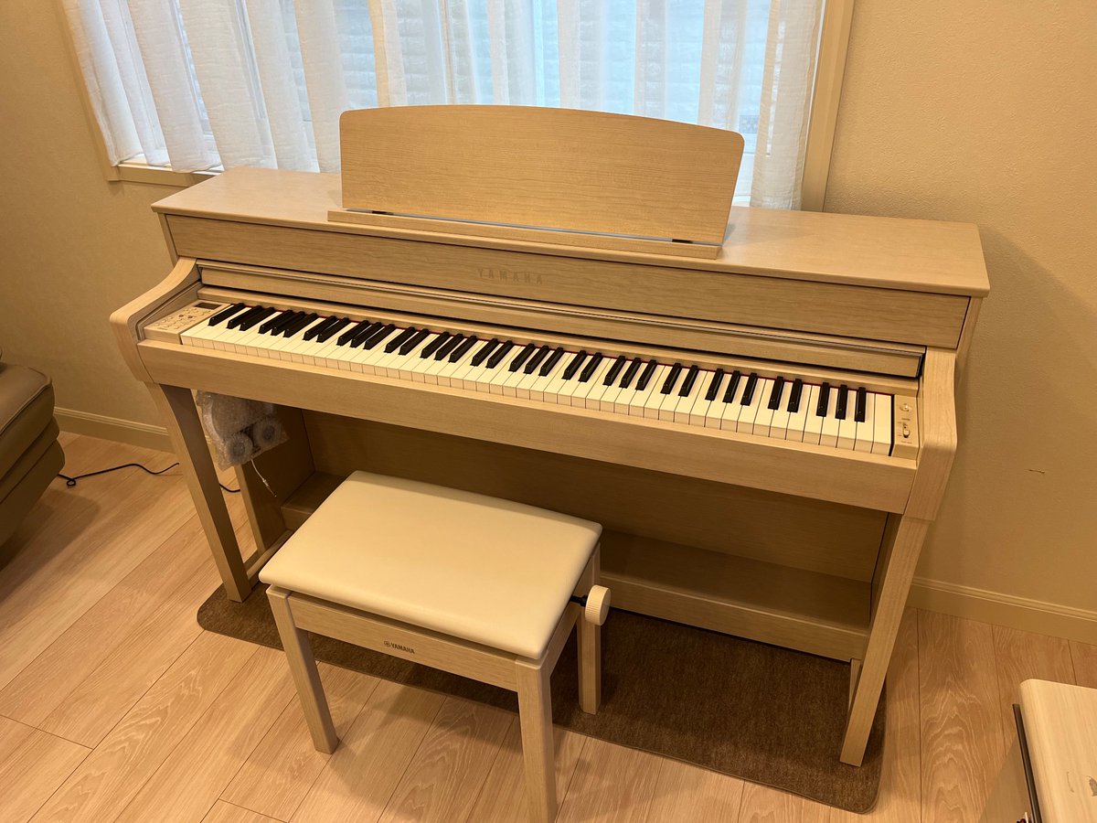 SuganamiKyodo's tweet photo. ヤマハクラビノーバ【CLP745WA】納品させていただきました😌🎹
https://t.co/KiXl8nzSLE?
#スガナミ楽器 #スガナミ楽器経堂店 #クラビノーバ #電子ピアノ #CLP745 #CLP745WA #ホワイトアッシュ調 #電子ピアノのある暮らし #ピアノ好き https://t.co/53igP5QEBN