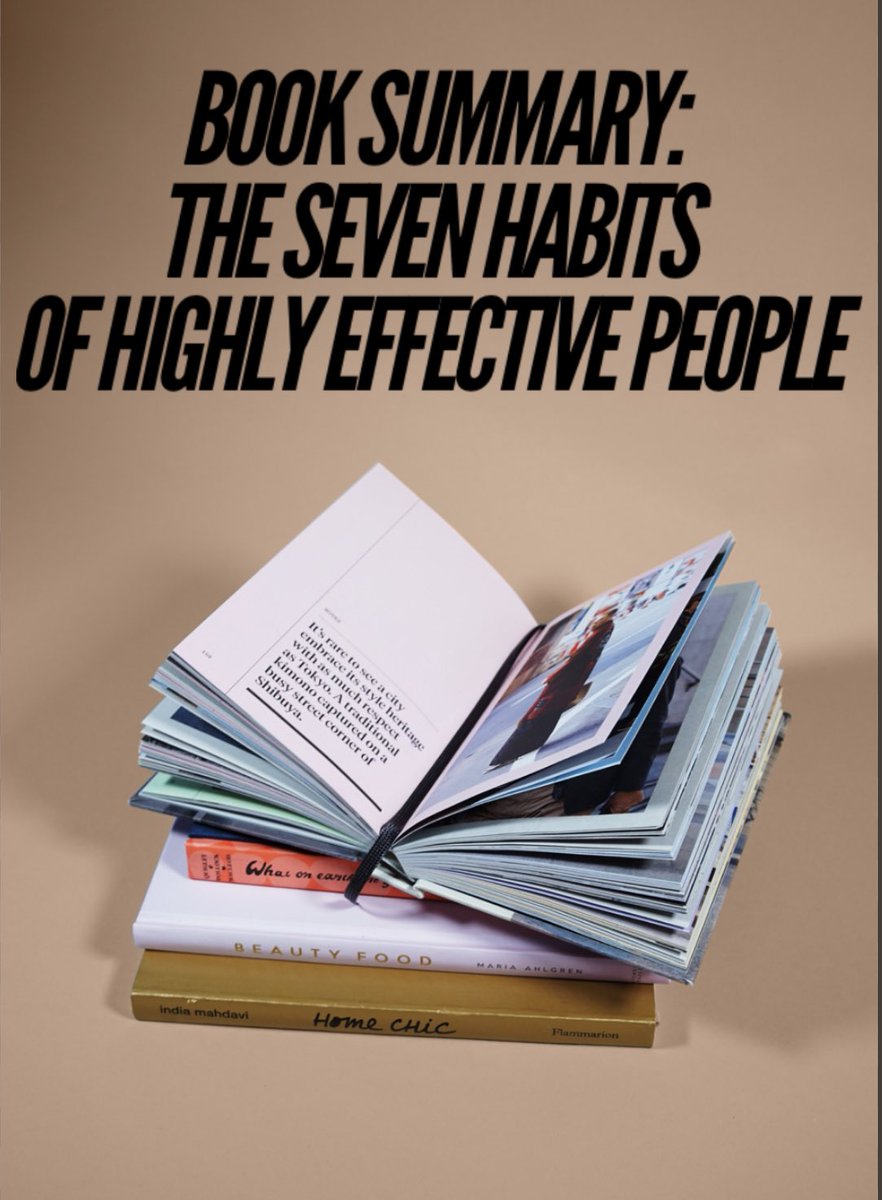 path2discipline's tweet photo. Book Summary “The 7 Habits Of Highly Effective People” https://t.co/BQv3rVICcx 
#covey #sevenhabits #highlyeffective #stevencovey https://t.co/cXcIPK0REO