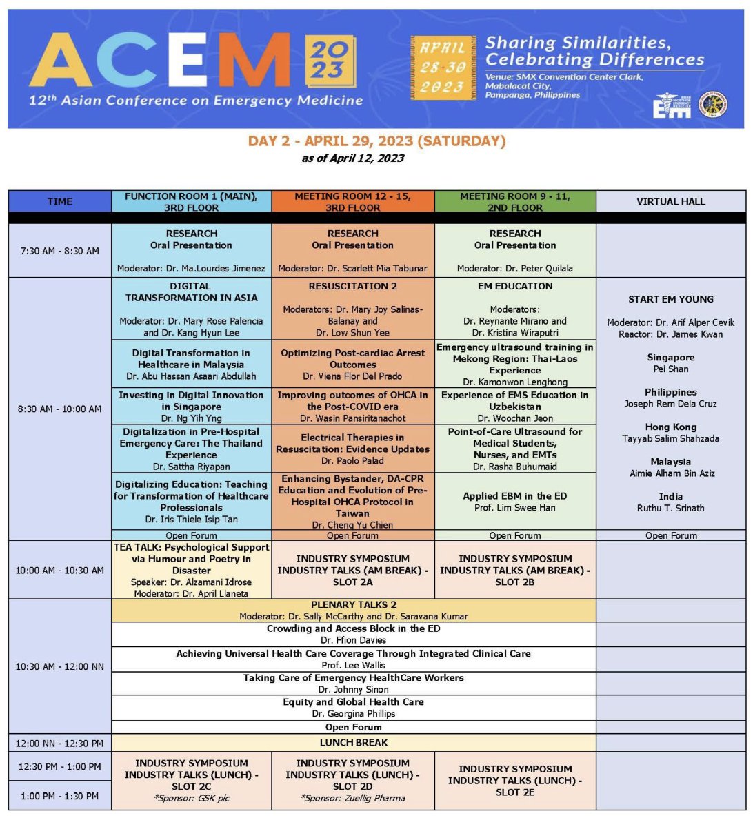 PeiShan Hoe (@peishanhoe) on Twitter photo One week to go before I'll be joining 4 other colleagues across Asia to discuss #EmergencyMedicine education & training experiences + challenges on the #ACEM2023 Start EM Young panel! Moderated by <a href="/drcevik/">Arif Alper Cevik</a> & <a href="/EM_Shifu/">James Kwan</a> 🙌 <a href="/ACEM2023/">12th Asian Conference on Emergency Medicine 2023</a> <a href="/IFEM2/">International Federation for Emergency Medicine</a> #MedEd More at acem2023.ph One week to go before I'll be joining 4 other colleagues across Asia to discuss #EmergencyMedicine education & training experiences + challenges on the #ACEM2023 Start EM Young panel! Moderated by <a href="/drcevik/">Arif Alper Cevik</a> & <a href="/EM_Shifu/">James Kwan</a> 🙌 <a href="/ACEM2023/">12th Asian Conference on Emergency Medicine 2023</a> <a href="/IFEM2/">International Federation for Emergency Medicine</a> #MedEd More at acem2023.ph
