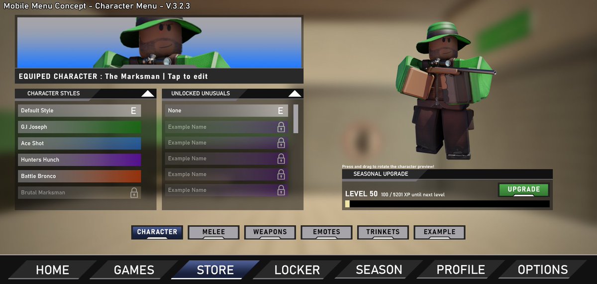 Character Status Menu MidnightKrystal on Twitter: