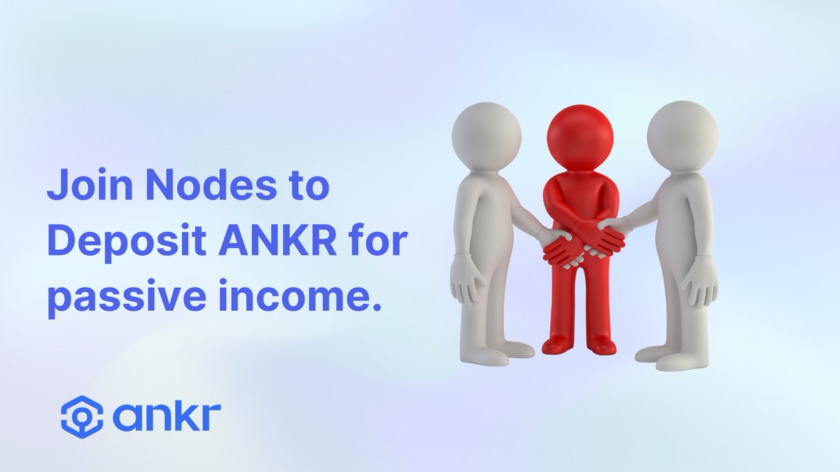 BellaCuzy's tweet photo. Join the @ankr Network as a node provider with just 100,000 ANKR! As the token value grows, so will your rewards. #ANKR #nodeprovider #crypto https://t.co/juHoLDYYhc