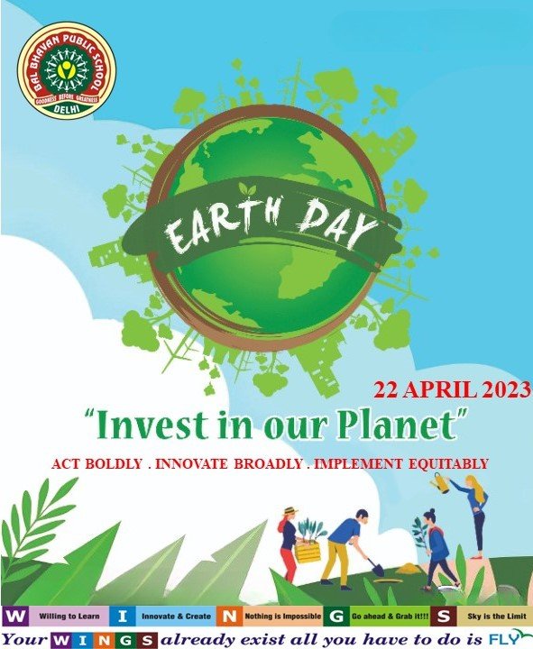 BBPSMV's tweet photo. #EarthDay #InvestInOurPlanet #worldearthday2023 #greenearth #ecofriendly #growmoreplants #BBPSMV #earthdayeveryday #earthishome
@Dir_Education @EduMinOfIndia @moefcc @cbseindia29 @Cbse_official https://t.co/JHNoMFgVqU