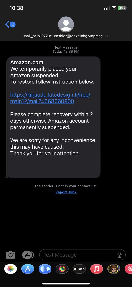 MommaHilbert's tweet photo. Please share this….if you get this text, DO NOT click on it!!!! It is a scam! My Amazon is fine and the English is broken! Delete it when you get it! https://t.co/My6Fg7ThjI