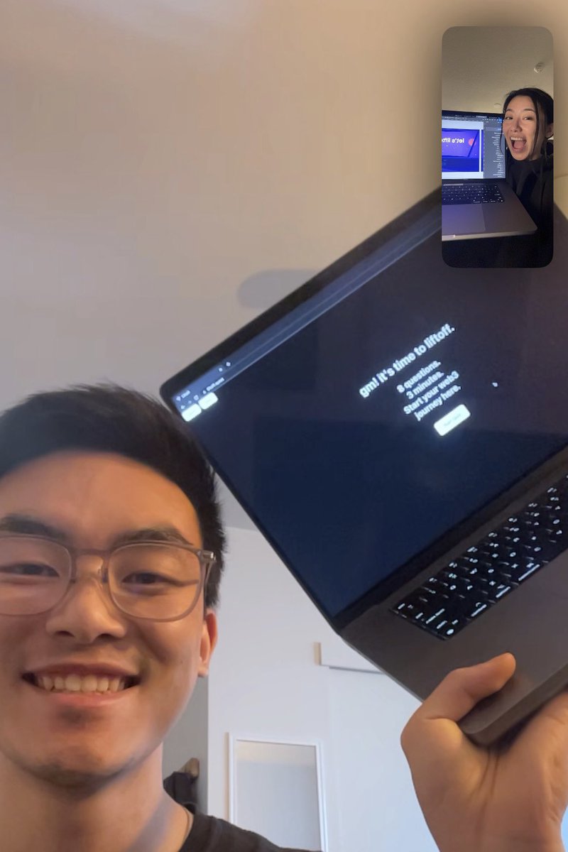 liftoff_quest's tweet photo. long distance building, but we shipped something!!

reply if u wanna try out our app?? https://t.co/cAapabxyU0