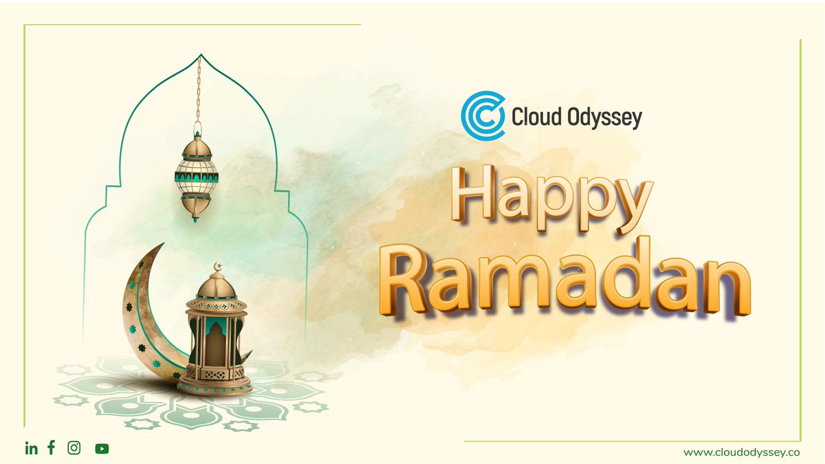 CloudOdyssey_'s tweet photo. Cloud Odyssey wishes Happy Ramdan

#cloudodyssey #ramdan2023 #ramadan #ramzan #eidmubarak #eidmubarak2023 https://t.co/mUqhCz4MIc