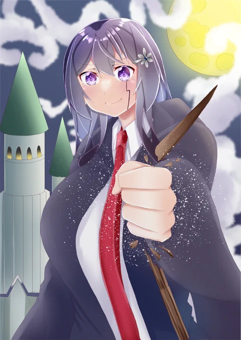 とある魔法学校漫画のパロディですね
シュークリーム好きそうだなぁ
#雪乃ちゃんねる! 