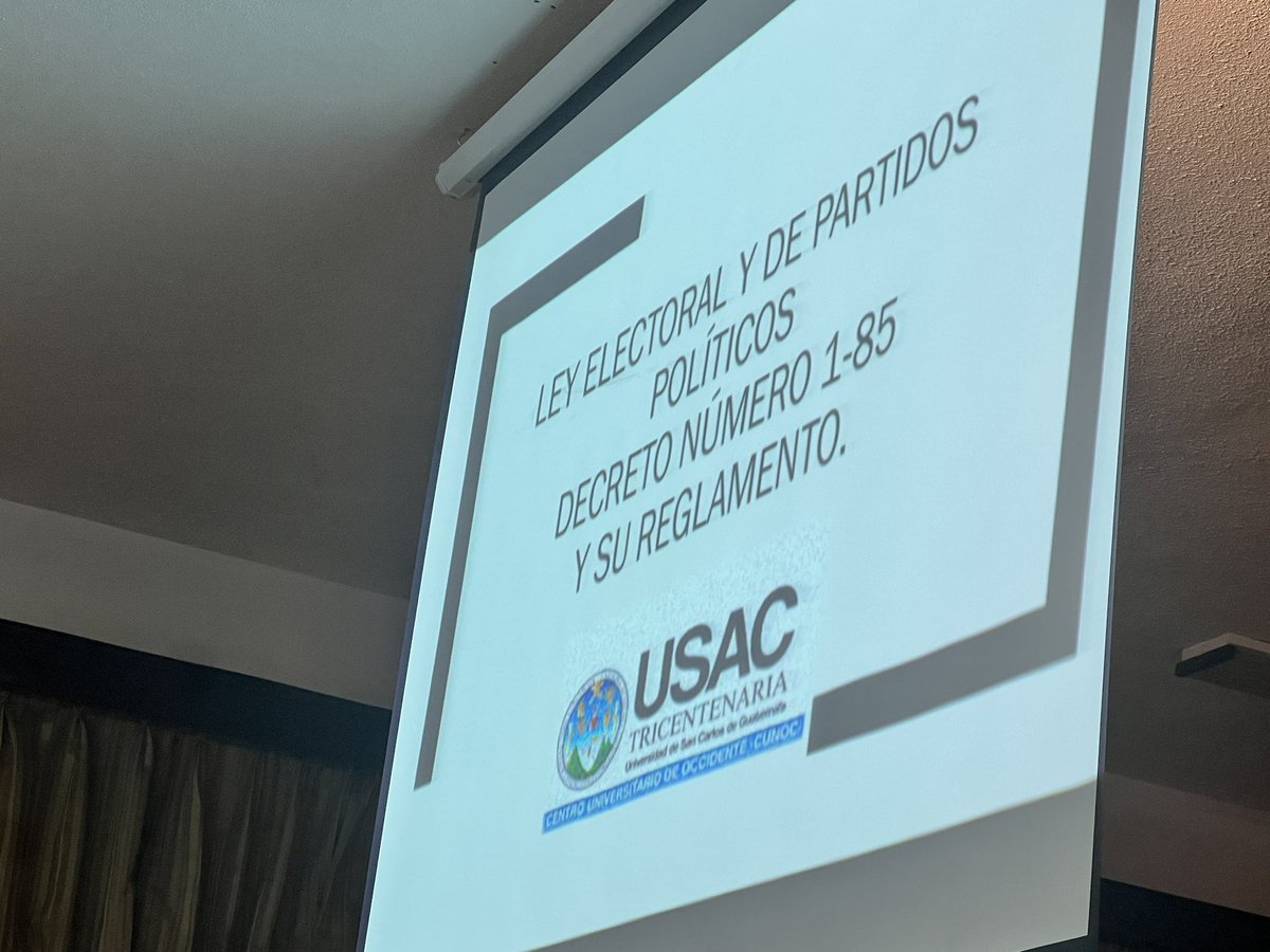 dicunoc's tweet photo. CONFERENCIA: LA LEY ELECTORAL Y DE PARTIDOS POLÍTICOS
 
Con la exposición del abogado y notario Luis Felipe Díaz Pérez se lleva a cabo la tercera jornada del Diplomado Electoral de la Dirección General del Sistema de Investigación del Centro Universitario de Occidente, Dicunoc. https://t.co/OwvOfUGPXt