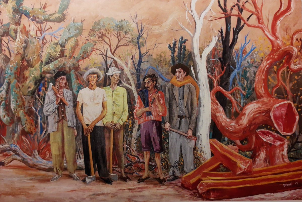 cosadenegross's tweet image. Antonio Berni en #CosaDeNegros por #MaxRodriguez