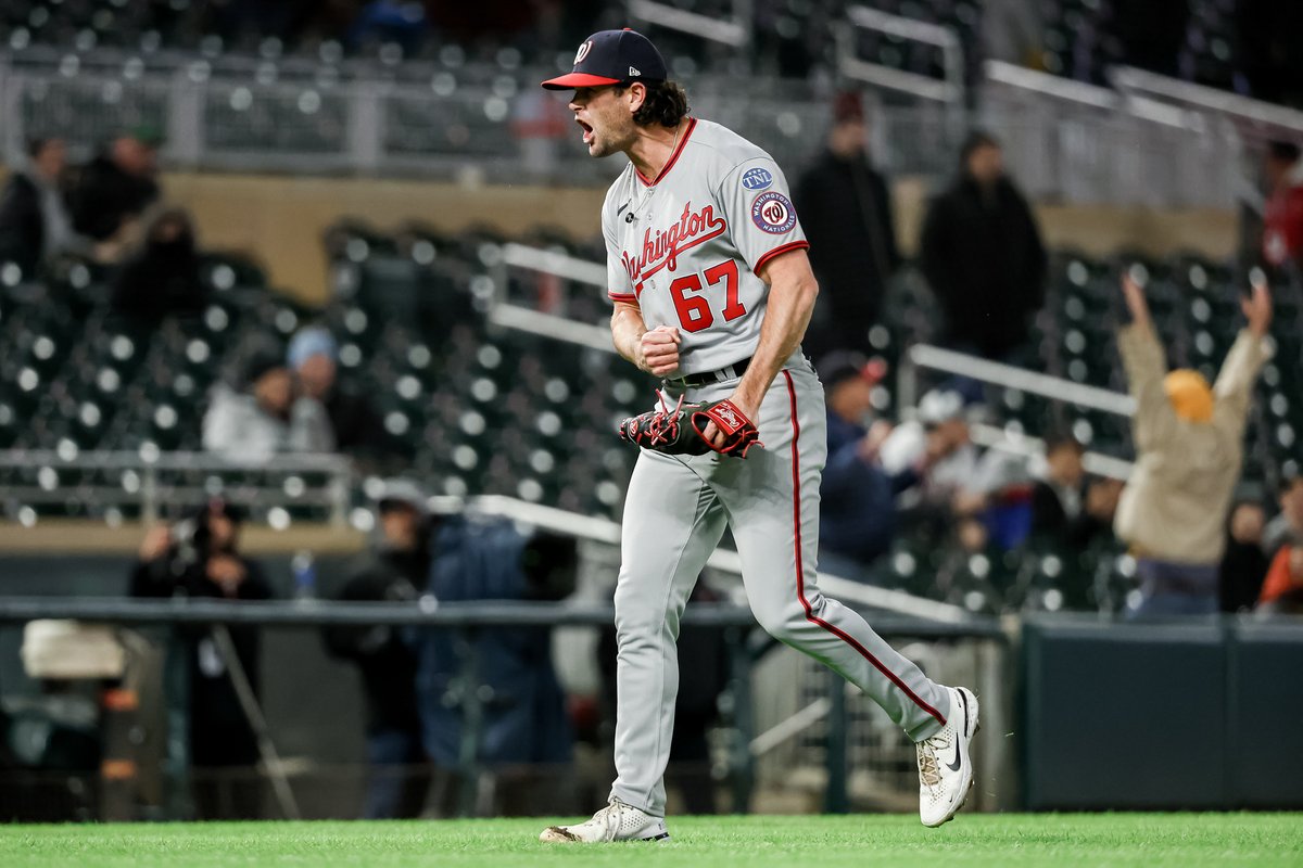 Nationals's tweet image. the cold never bothered us anyway