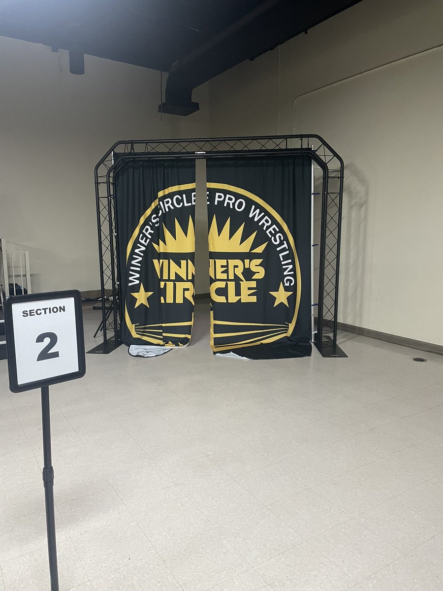 LouieLW10's tweet photo. Im Here!!! Winner’s Circle Pro Wrestling!!! LFG!!! 🔥 https://t.co/53pK8d5tq0