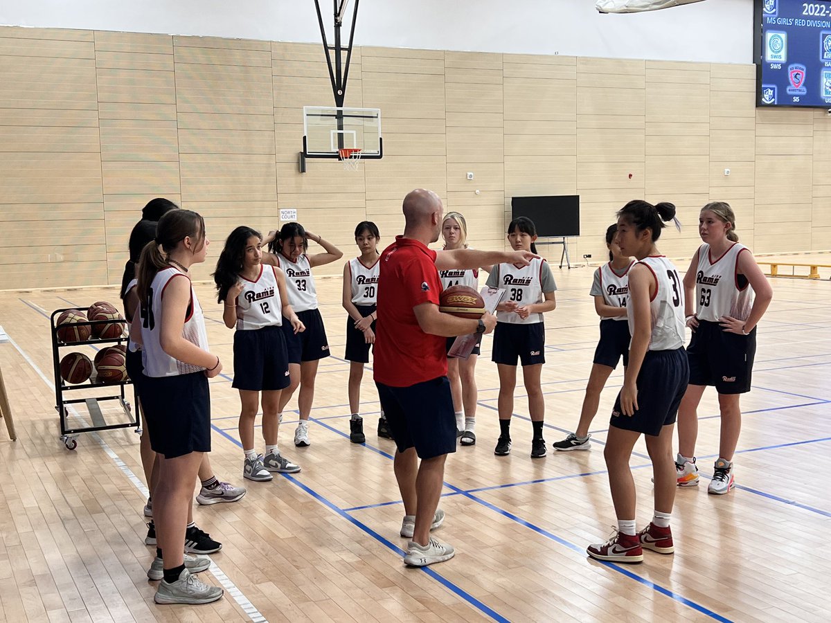 CoreyKydd's tweet image. Busy PRC weekend! Our LS Div 1/2 Boys &amp;amp; Girls basketball teams are showcasing their skills and school spirit @AISGZ ! #GoRams