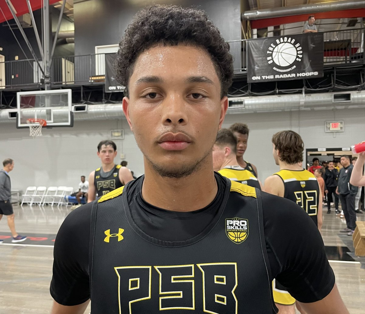 17U: 2024 PSB Tampa G Jordan Naylor (St. Pete Canterbury) was really good tonight in a late win over Team Georgia Magic. He got to the rack with assertiveness and stayed aggressive all game long. Naylor is peaking at the right time.