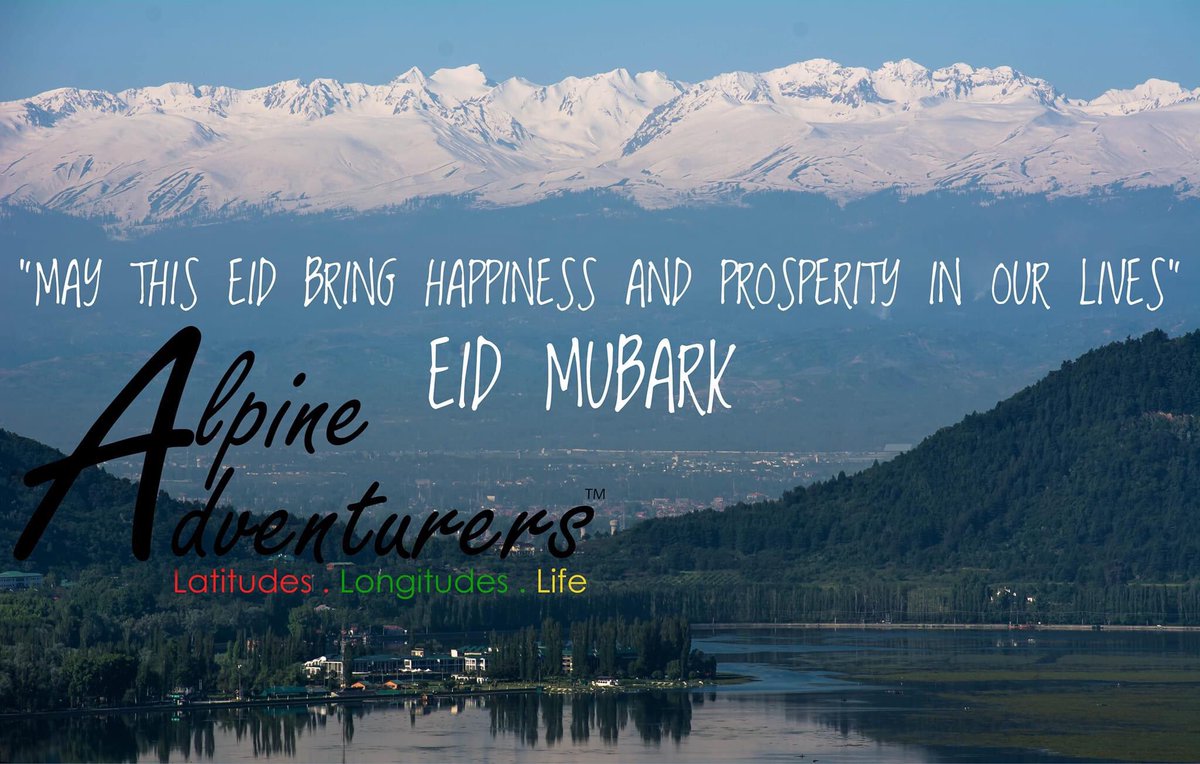 AlpineAdv's tweet photo. Team Alpine Adventurers wishes the whole Muslim ummah a happy and prosperous Eid.
Eid Mubarak🏔️🌙🇸🇦🌙🏔️
#alpineadventurers #eidmubarak #Kashmir #rememberinduas #mountainsarecalling https://t.co/J9YmzPVbyA