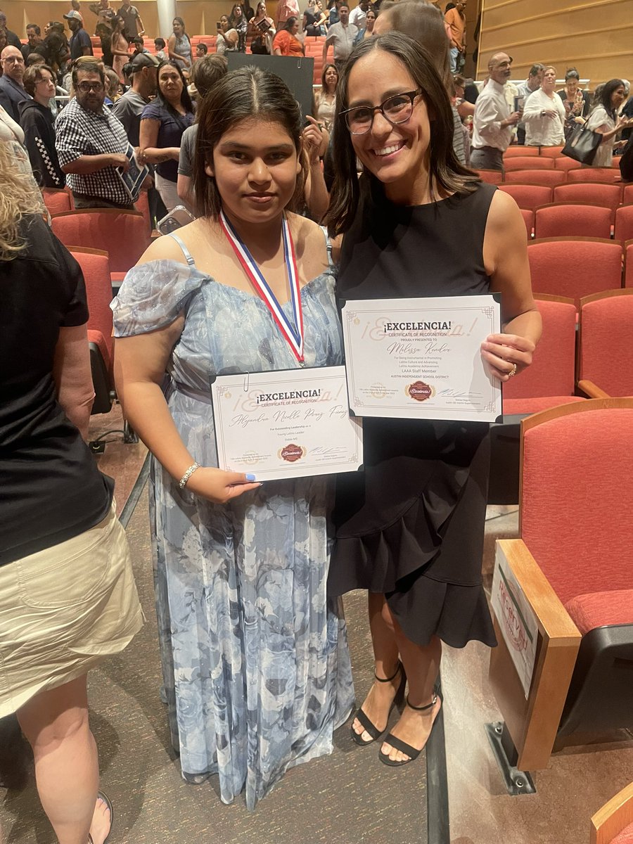AngelWilson36's tweet photo. Loved seeing my #LC2Crew out supporting their scholars at the 15th annual Latino Academic Achievement Awards! Thank you @GusGarciaYMLA, @DobieATX, @EastsideECHS, @WBTravisECHS, @NortheastECHS & any leaders I missed. Your presence means the world to these students and families. https://t.co/NyIKK39dwr