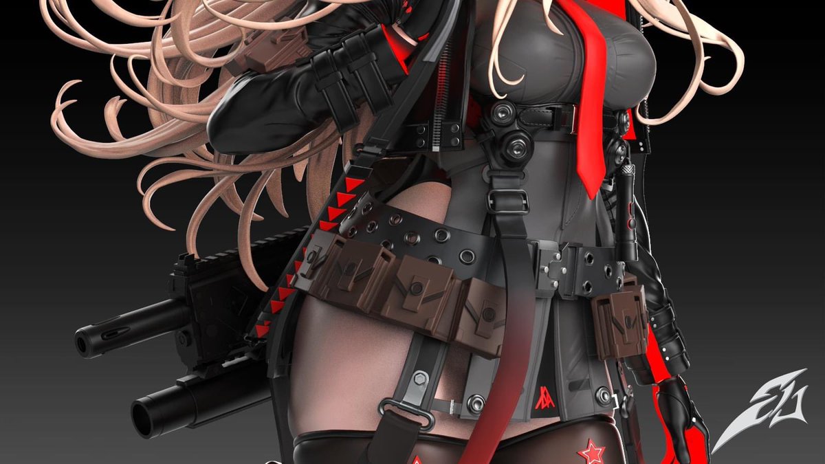 SeberdrA's tweet photo. Close up
#NIKKE #rapi #ニケ　#メガニケ　#フィギュア　#zbrush https://t.co/dBX5hnFeLk