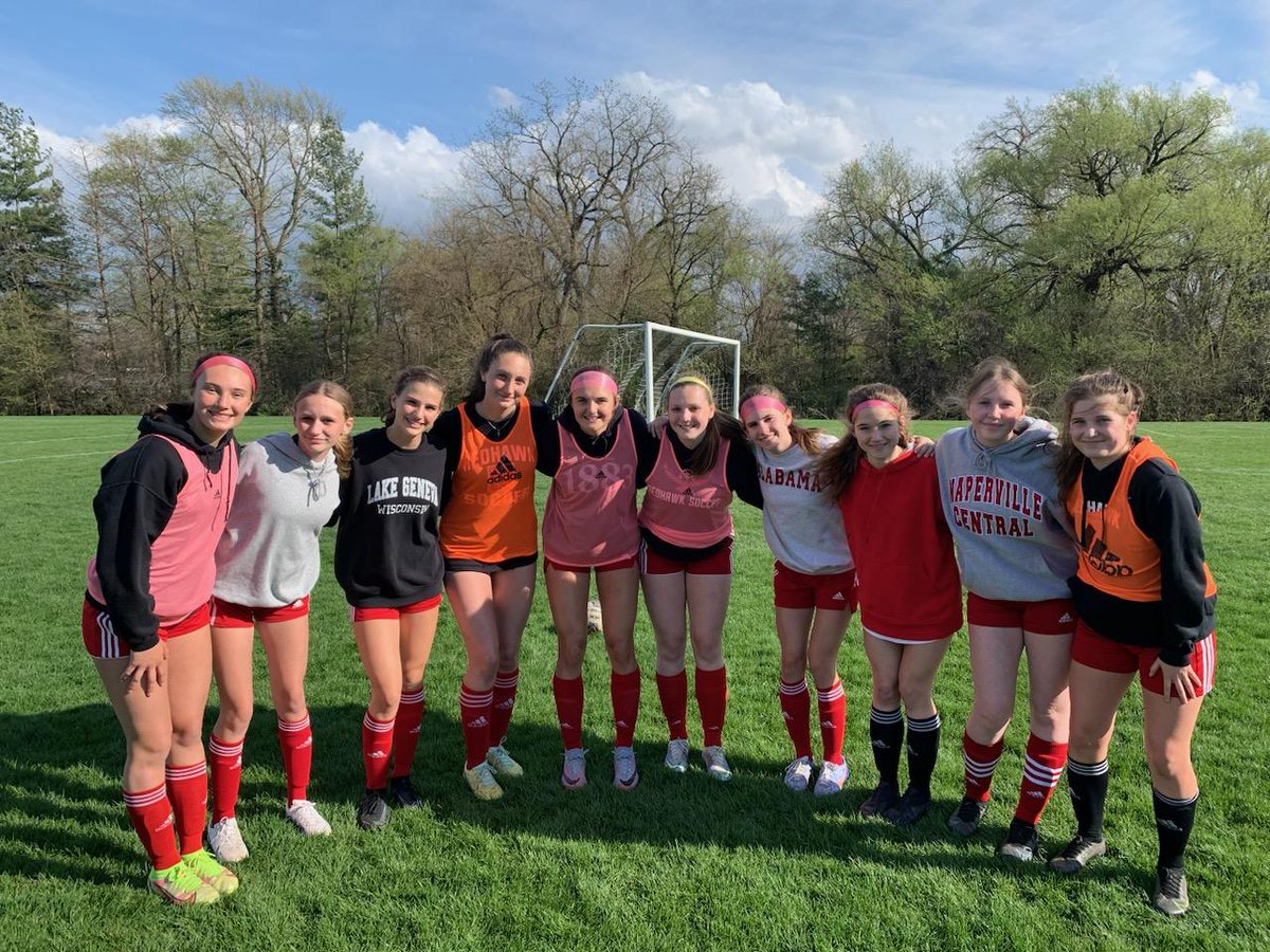 RedhawksGSoccer's tweet photo. Teams 1 &amp; 3 were winners on the odd bracket for program day. https://t.co/HP8pF36fbj