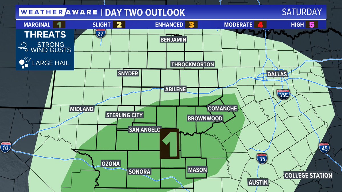 FOX West Texas on Twitter "Our next rain event kicks off Saturday night as a cold front moves