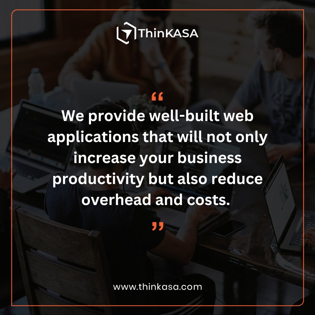 ThinKASA's tweet photo. We provide services to help reduce overhead and costs. We help to show you the best practices for your website in order to gain traction, sales, and visitors without losing a ton of money in the long run.

#thinkasa #websitedesign #webdevelopment #websiteagencyr https://t.co/S5dzOKrR3h