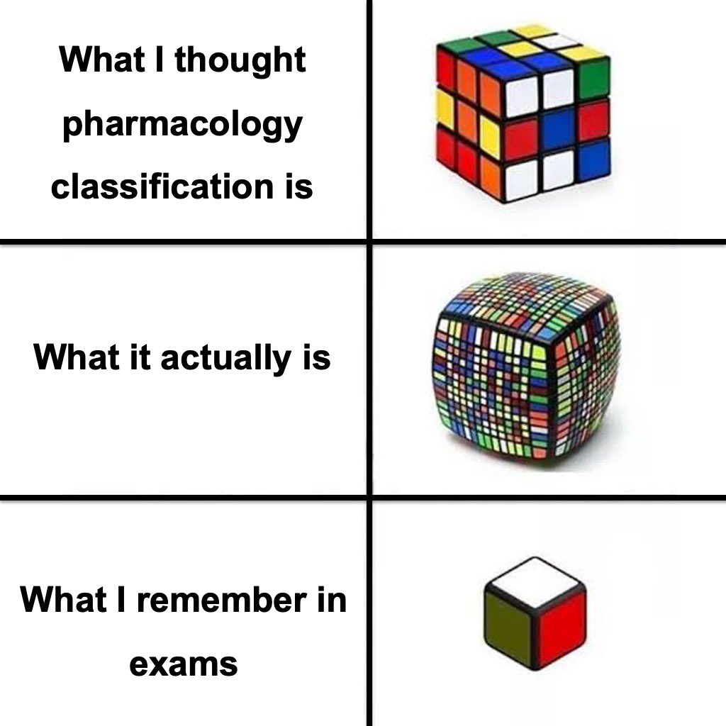 simplify_drugs's tweet photo. 😅

#pharmacology #MedStudentTwitter #MedTwitter https://t.co/J1OIXZt547