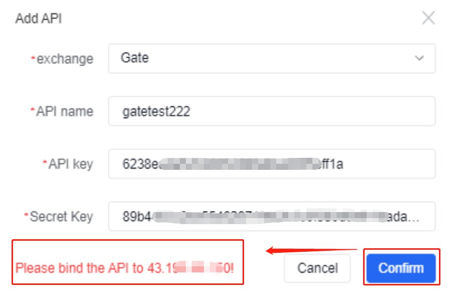 AWP_Traders's tweet image. Now, traders of Gateio, it needs your API be with IP binded, and you will be forbidden use AWP Traders if the APIs which you want to trade were created without IP binded!