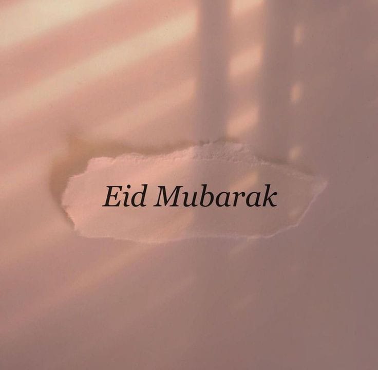 *عيد مبارك!*✨🌎 
May the year ahead be fruitful for your home, your family and especially for you.