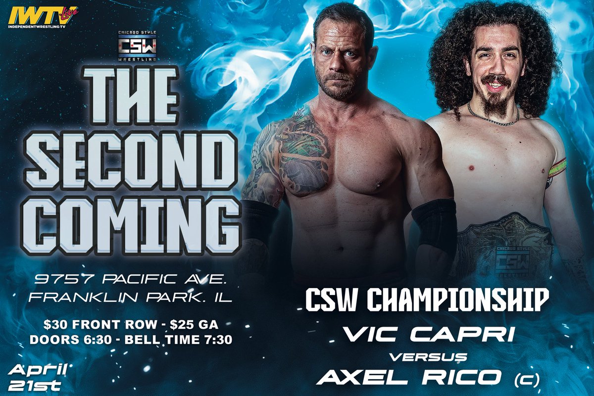 indiewrestling's tweet photo. #CSW2nd https://t.co/WjaE9o8cx6