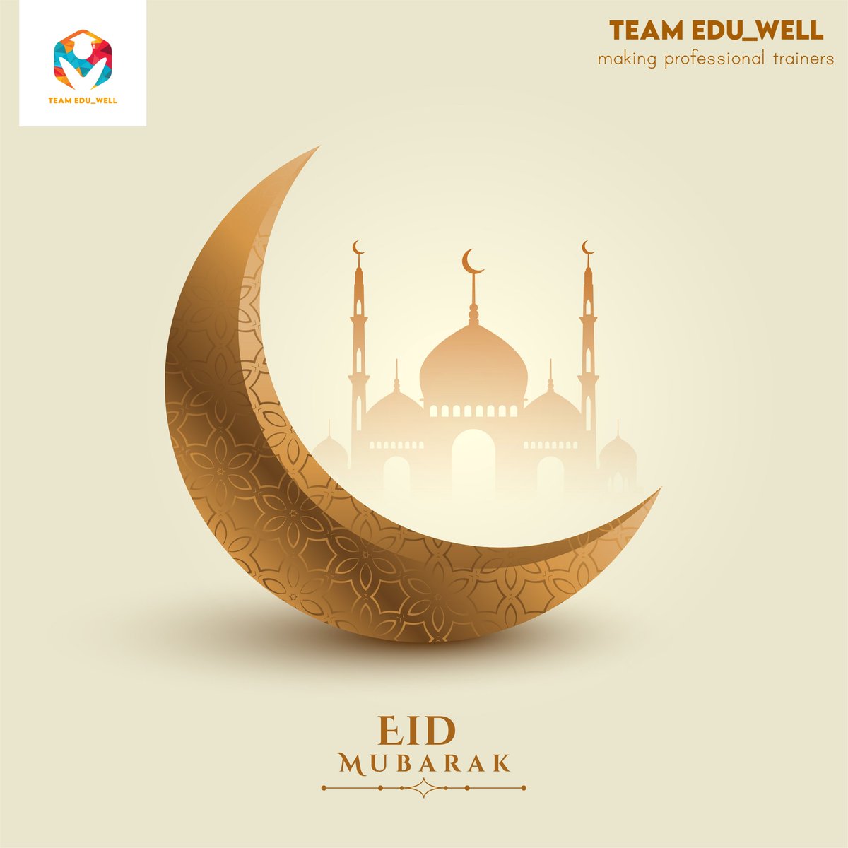teameduwell's tweet photo. Eid Mubarak 🤲
TEAM EDU_WELL
Making professional trainers
@teameduwell 

#teameduwell 
#eduwell 
#adeditzofficial 
#adeditz  
#instagram 
#instagood 
#learning 
#eduwelllearning
#eidmubarak #eid #ramadan #idulfitri #love #eiduladha #eidaladha #lebaran #eidcollection #muslim https://t.co/BKaCL6OScV