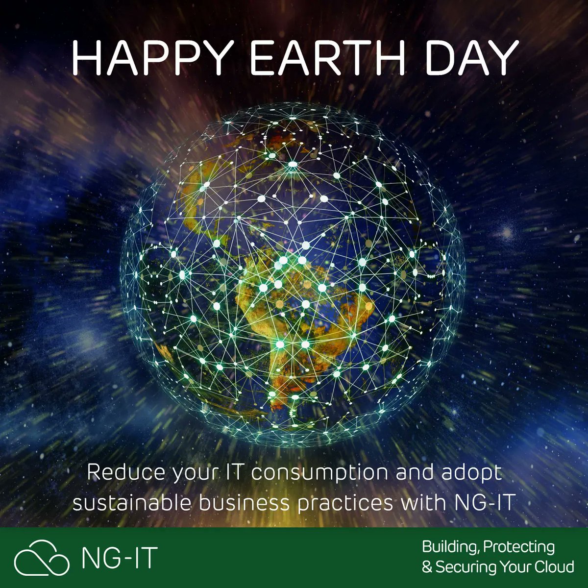 NG_IT_'s tweet photo. Happy Earth Day! Today, let’s reflect on how IT impacts our environment. 
NG-IT can help you build a plan to deliver a strong, secure, sustainable hybrid cloud. Contact us to learn more
#EarthDay #sustainability #ITcarbonfootprint #sustainablebusiness #ewaste #environmentalimpact https://t.co/nampOXeQaK