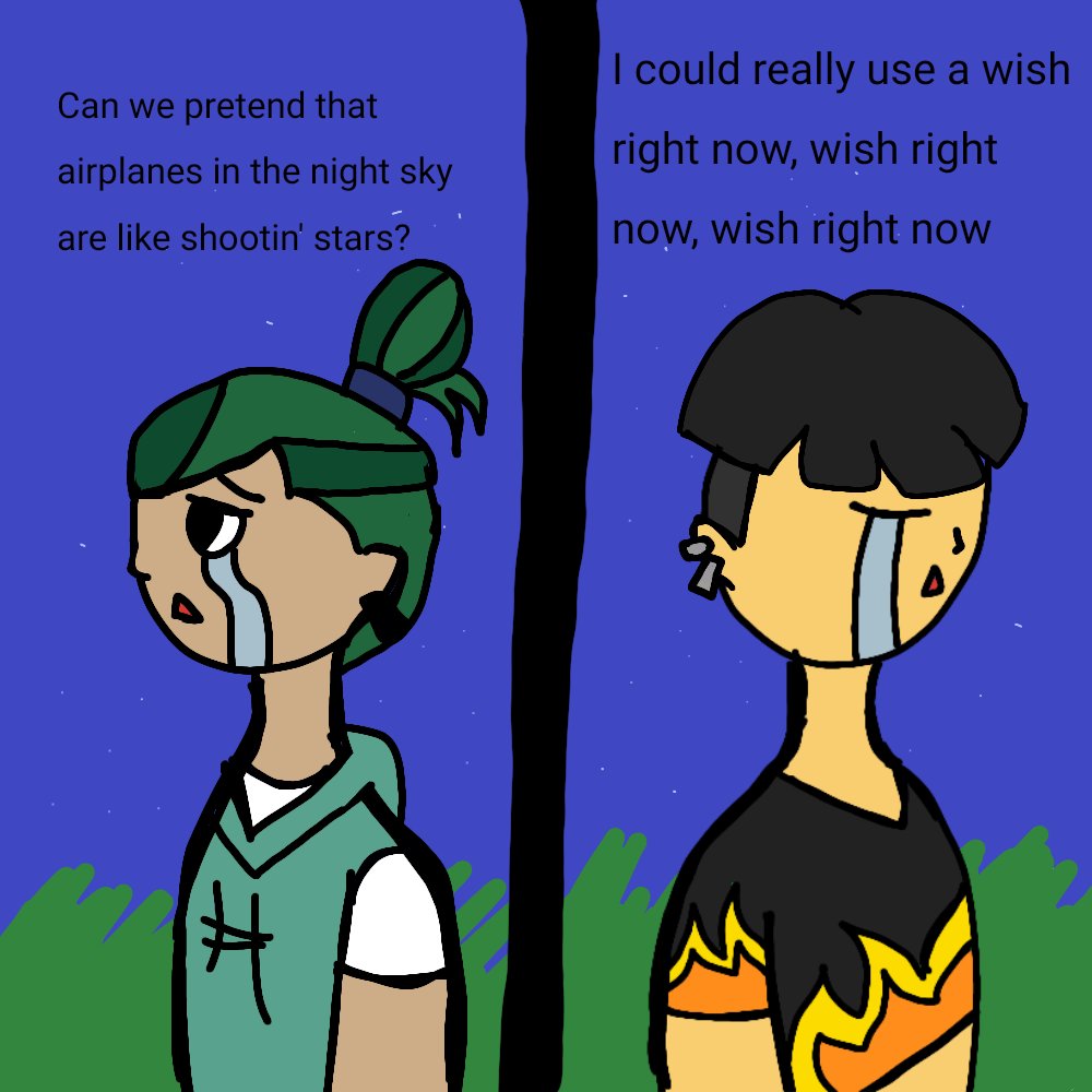 YORUANDTHEWORLD's tweet photo. Sad love story like Twilight x Mordecai #kuul #disventurecamp https://t.co/KUZEiv6feJ