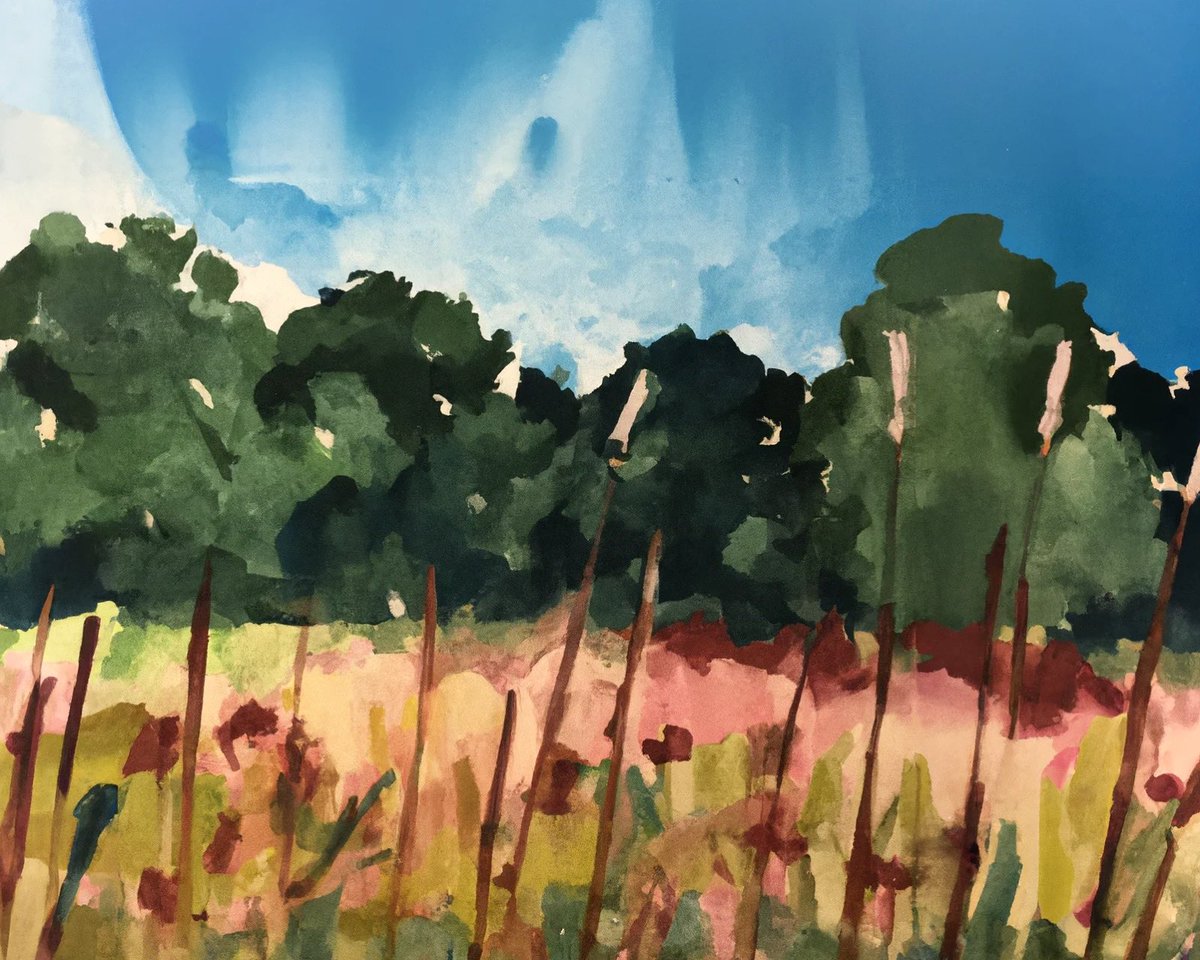 artbyjojost's tweet photo. Abstract landscape using acrylic and @OpenAI https://t.co/DUzQ0Dncpy