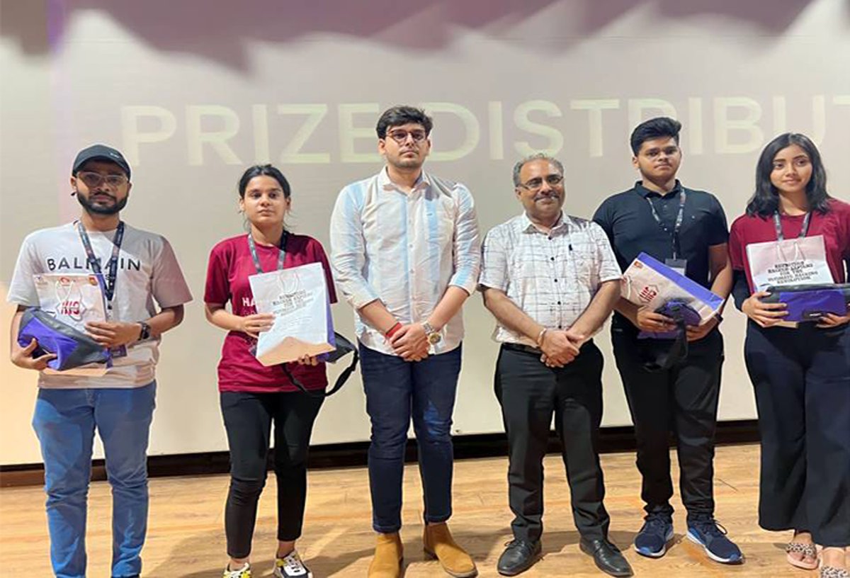 aryacollegemain's tweet photo. Mr. Adarsh LK, Mr. Lalit Kumar, Ms. Preeti Jangid & Ms. Mahi Singh #BTECH #CSE #Students of #AIET Secured 4th Position in #HackItSapiens on 14 to 16-04-2023
#Hackathon #Coder #Programmer #Developer #TeamAIET #BattleOfCode #AryaGroupofColleges #AryaMainCampus #Arya #AryaCollege https://t.co/7L0FUDPLz4