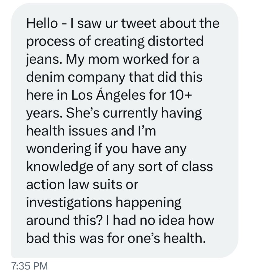 OgLakyn's tweet photo. I’m looking into ways to help the garment workers in my own backyard. This is why I do what I do. People don’t fully understand the human cost of fashion and it needs to change. https://t.co/QGH1Ti6Rd3